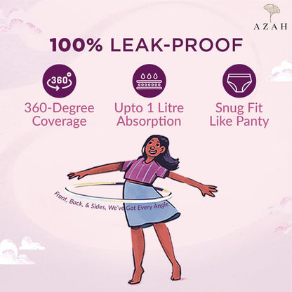 Image 6 of Azah Teen Disposable Period Panty for Girls