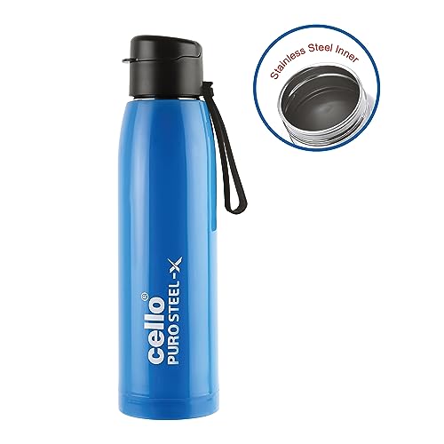 Image 5 of Cello Puro Steel-X Cooper 600 Water Bottle
