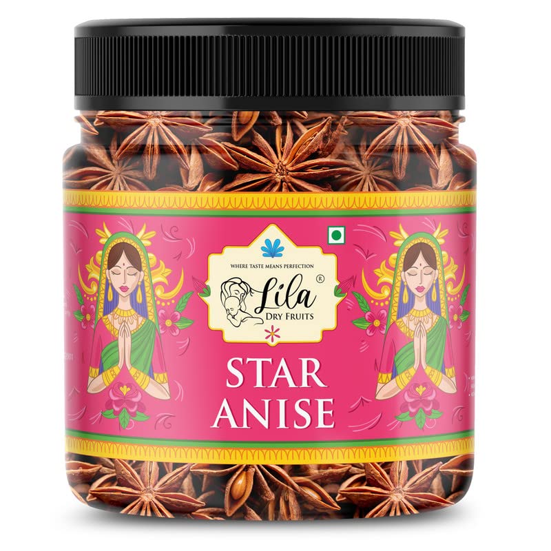 Image 1 of Default Title for the product LILA DRY FRUITS Star Anise 200 Grams