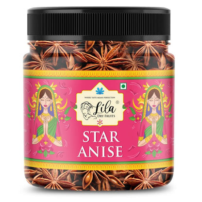 Image 1 of Default Title for the product LILA DRY FRUITS Star Anise 200 Grams