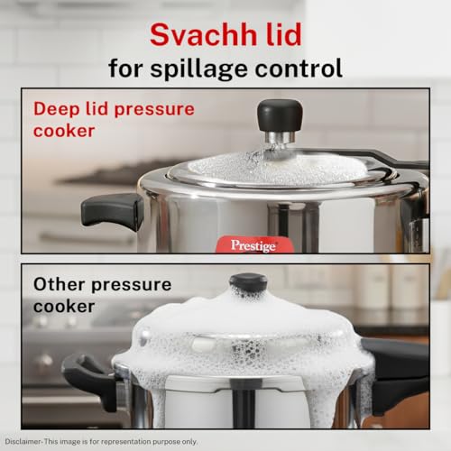 Image 5 of Prestige Stainless Steel Nakshatra Pressure Cooker