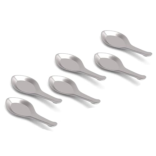 Image 2 of HAZEL Stainless Steel Small Masala Spoon Set of 6, 8.8 Cm