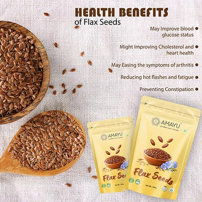 Image 8 of AMAYU Premium Flax Seeds 200g