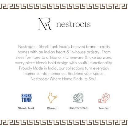 Image 7 of nestroots Wooden Roti Box & Masala Box for Kitchen 9-Inch