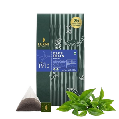 Image 3 of 25 Tea Bags for the product Luxmi Estates Blue Hills Black Tea Blend