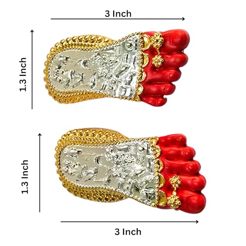 Image 9 of Gold Art India Shri Laxmi Charan Paduka