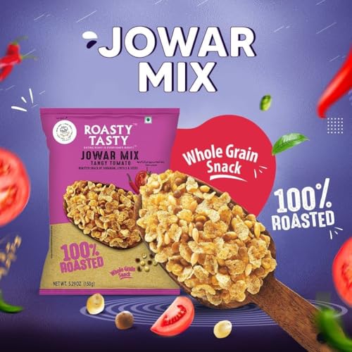 Image 4 of Roasty Tasty Jowar Mix Tangy Tomato 200g