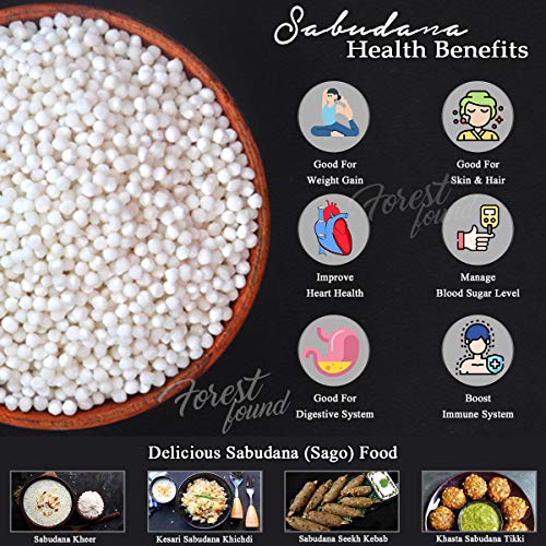 Image 7 of Forest Found Whole Sabudana Sago Pearls