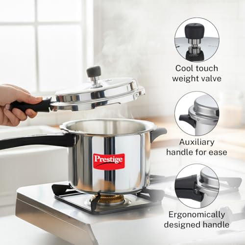 Image 5 of Prestige Aluminium Pressure Cooker 5 Litre