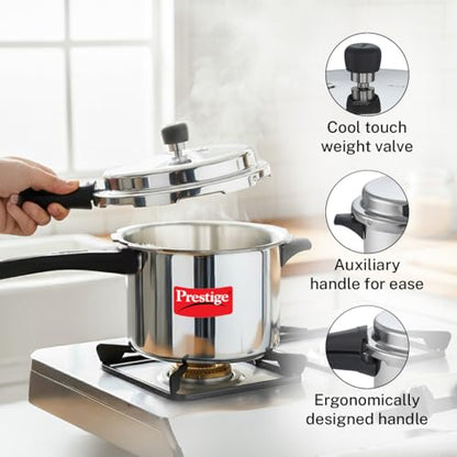 Image 5 of Prestige Aluminium Pressure Cooker 5 Litre
