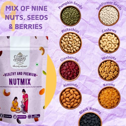 Image 7 of SAATYAKI NATURALS Premium Nut Mix