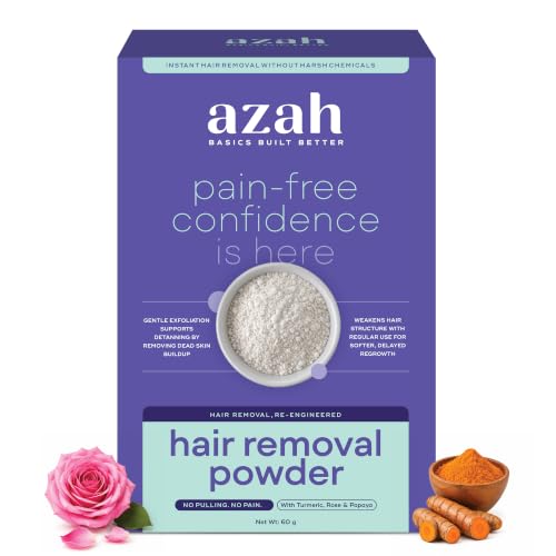 Image 1 of 60 g (Pack of 1) for the product AZAH Azah Bikini Wax Powder for Women 60 GM