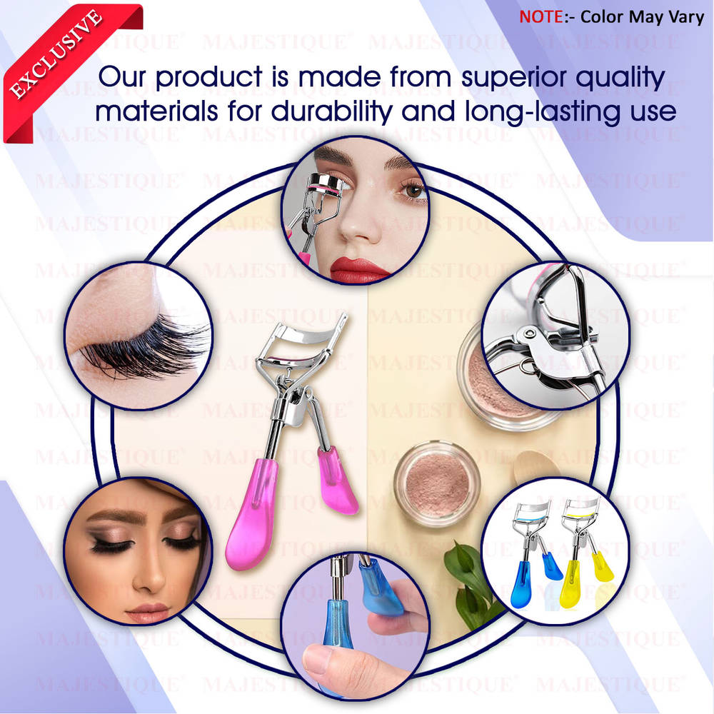 Image 7 of Majestique Silicone Eyelash Curler For Dramatic Long Lasting Seamless Curls