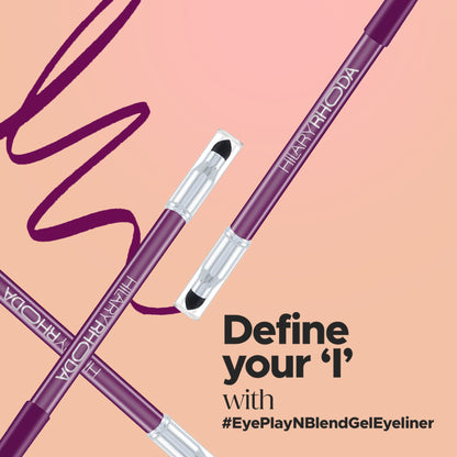 Image 2 of Hilary Rhoda Play N Blend Gel Eyeliner - Purple Drama 12