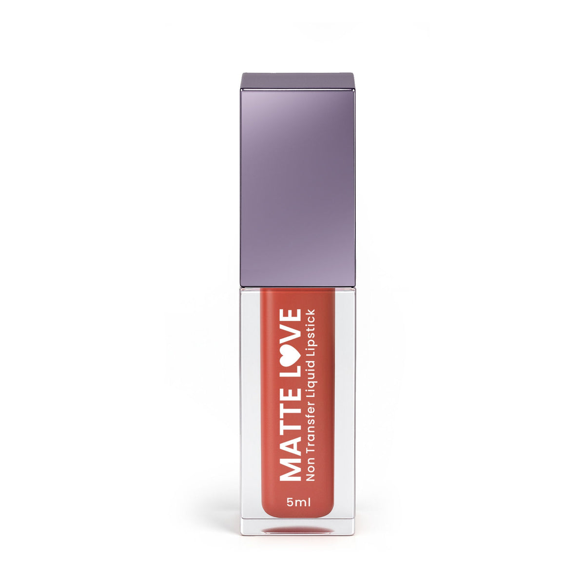 Image 8 of Hilary Rhoda Matte Love Non Transfer Liquid Lipstick - Dusty Brown 03