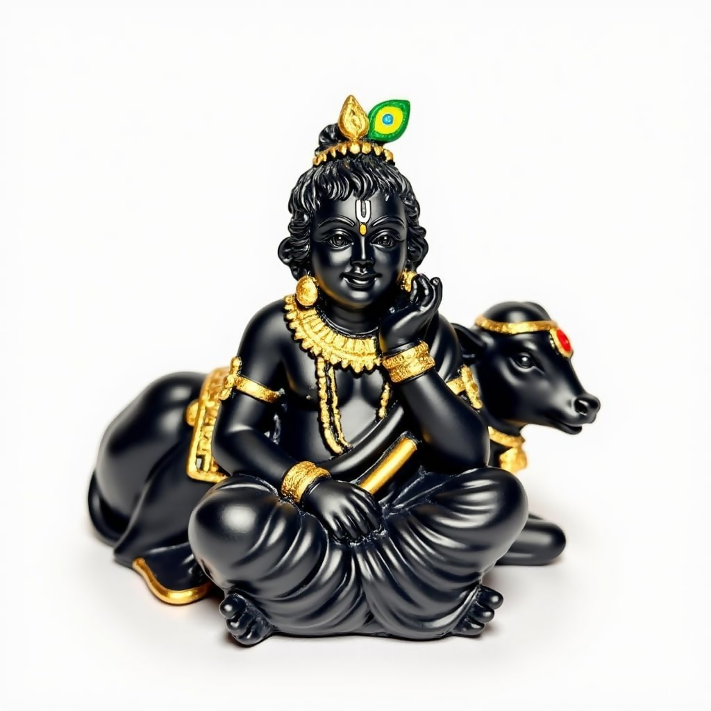 Image 1 of Default Title for the product Kanha Ji with Cow