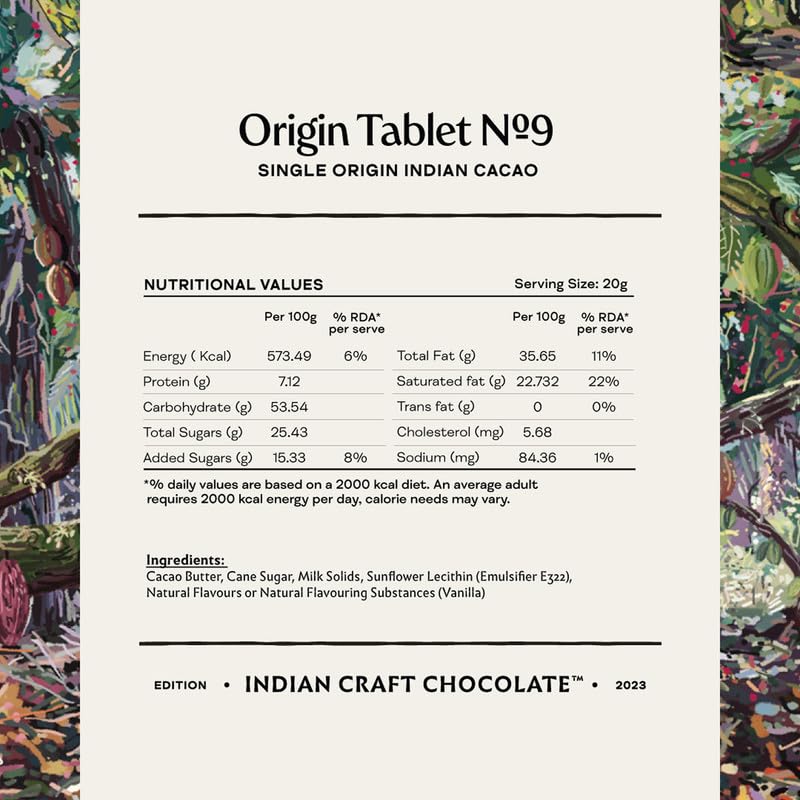 Image 3 of Manam Chocolate Single Origin India Series Tablet No. 9 - Caramelized White, 80g