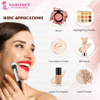Image 6 of Majestique Powder And Concealer Brush Set