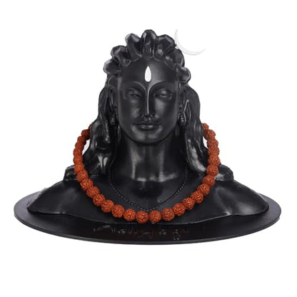 Image 3 of Isha Life Adiyogi Statue & 7.5 mm Rudraksha Mala Combo