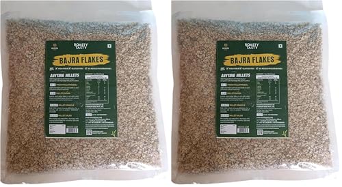 Image 1 of Default Title for the product Roasty Tasty Roasted Bajra Flakes 500g Pack of 2