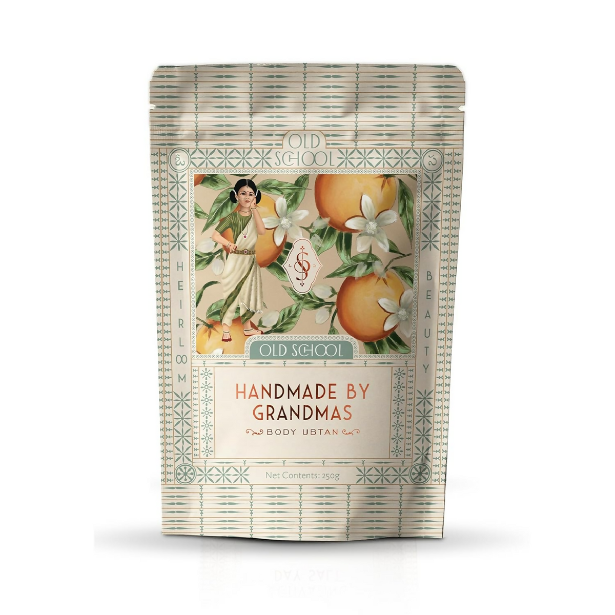 Image 1 of Old School Rituals Handmade By Grandmas Baby Body Ubtan Natural Bath Powder