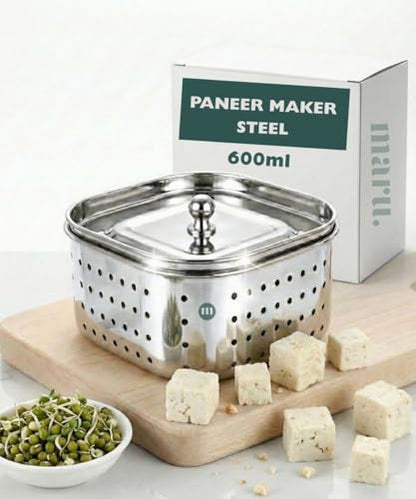 Image 1 of Default Title for the product MARU Steel Paneer Maker Box 600ml