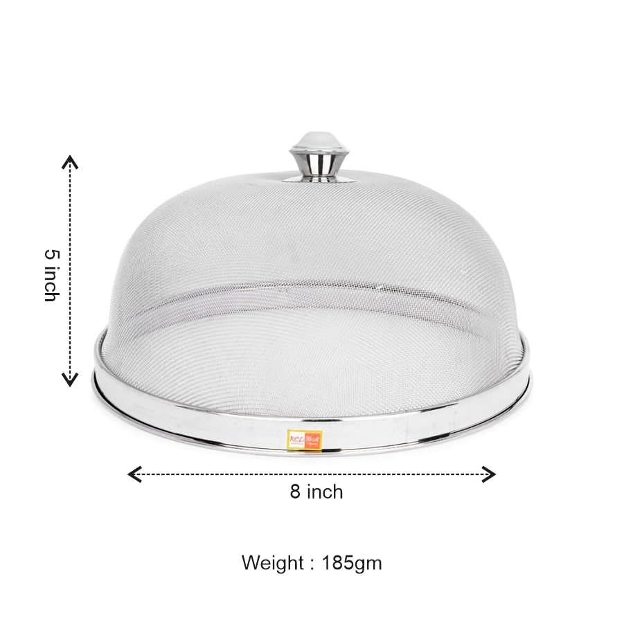 Image 5 of KCL Multipurpose Food Grade Stainless Steel Mesh Dome Food Cover 8 inch