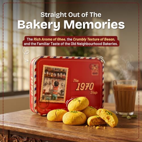 Image 6 of the 1970 shop Besan Nankhatai Cookies 300g