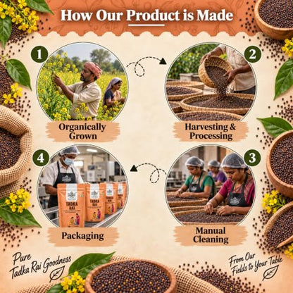 Image 9 of SAATYAKI NATURALS Organic Mustard Seeds