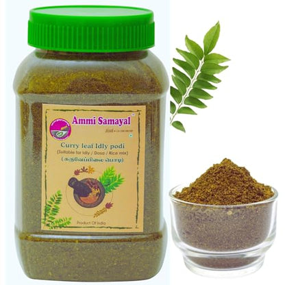 Image 7 of Ammi Samayal Homemade Curry Leaf Idli Podi 200g Pack of 3
