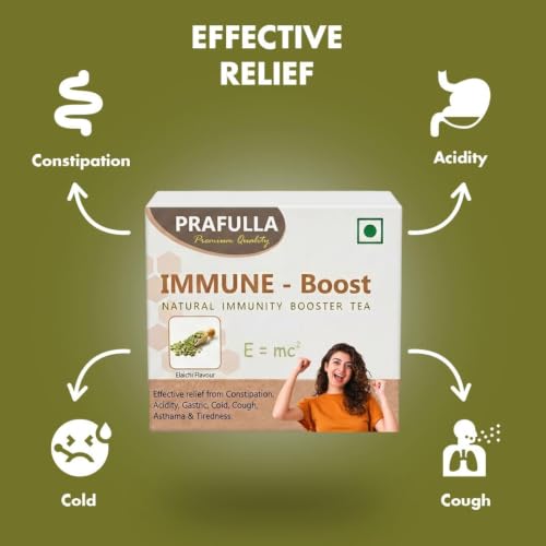 Image 5 of PRAFULLA Elaichi Flavoured Herbal Tea, 120g (6x20g)