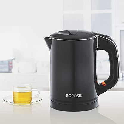Image 8 of Borosil Eva Cool Touch Stainless Steel Electric Kettle 600 ml