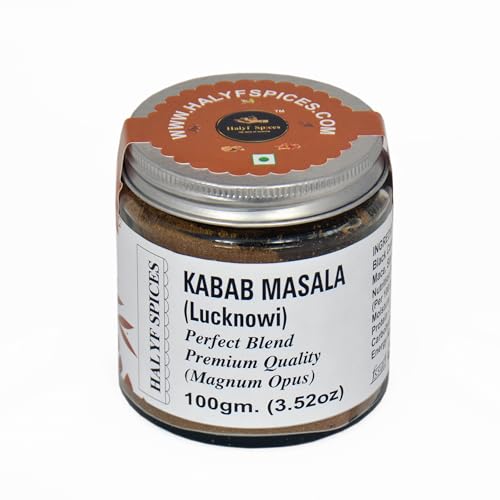 Image 1 of 100 g (Pack of 1) for the product Halyf Spices Lucknowi Kabab Masala 100g