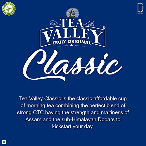 Image 6 of Tea Valley Classic Tea 1kg | Black Tea | Kadak Chai | Premium CTC Blend | Pouch