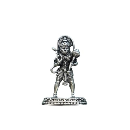 Image 1 of Default Title for the product Dista Silvers Antique Hanuman Idol Standing 10.27G