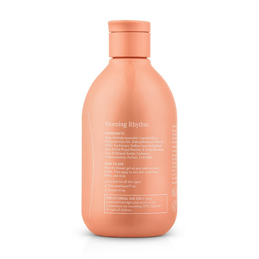 Image 2 of Oteria White Tea Body Shower Gel For Sun-Damaged Skin Suitable For All Skin Types