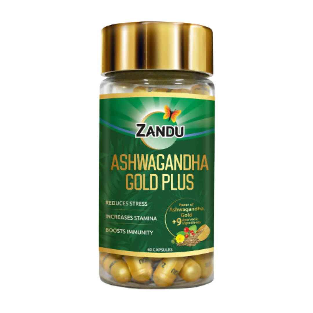 Image 1 of Zandu Ashwagandha Gold Plus Capsules