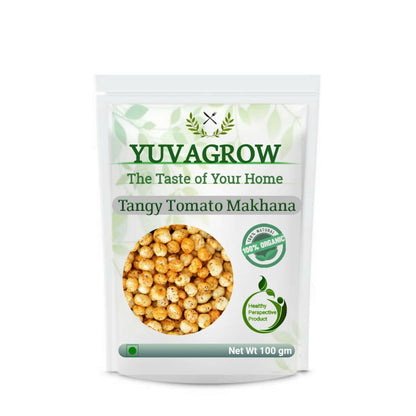 Image 1 of 100 gm / Pack of 1 for the product Yuvagrow Tangy Tomato Makhana