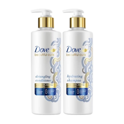 Image 1 of combo for the product Dove Beautiful Curls Shampoo & Conditioner