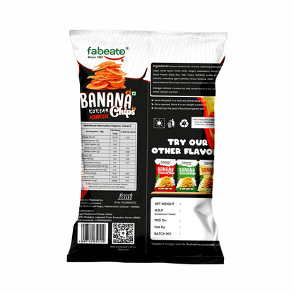 Image 7 of Fabeato Korean Kimchi Flavor Banana Chips (60g)