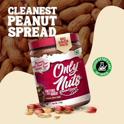 Image 2 of Doctor's Choice ONLY NUTS - Peanut Spread Creamy Choco Fudge