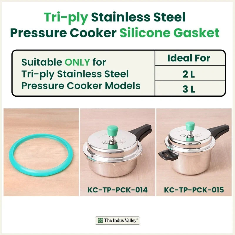 Image 4 of The Indus Valley 2L/3L Gasket for Triply Outer Lid Pressure Cooker