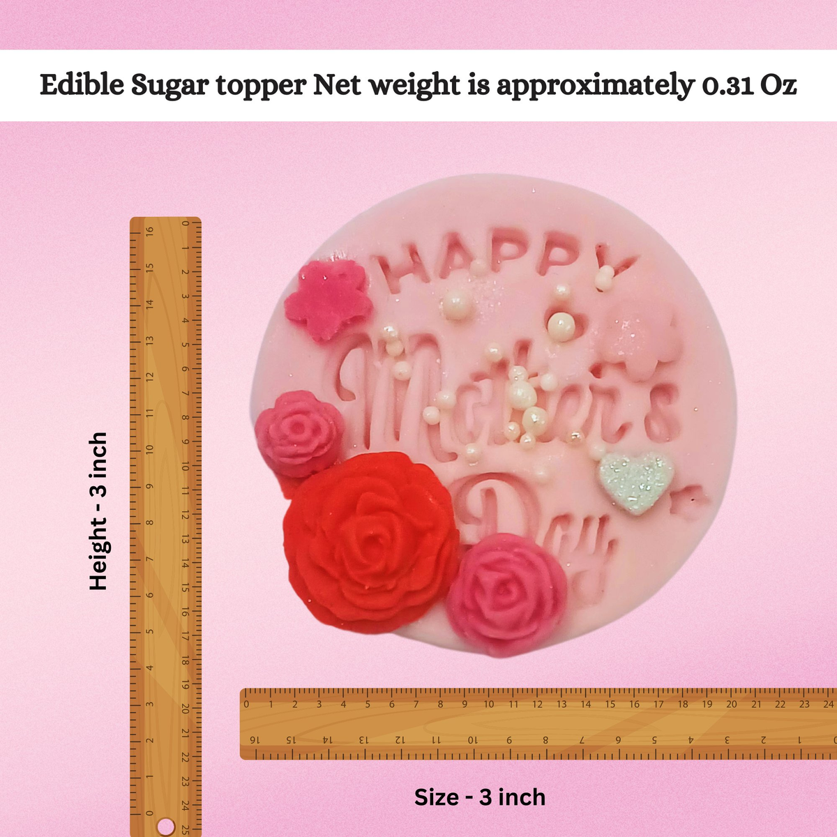 Image 3 of Confect Edible Mother's Day Topper 05