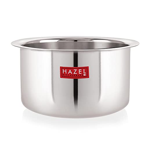 Image 18 of HAZEL Stainless Steel Patila with Lid Cooking Vessel