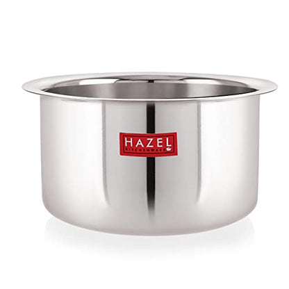 Image 18 of HAZEL Stainless Steel Patila with Lid Cooking Vessel