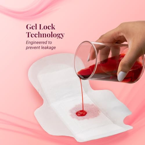 Image 3 of Niine Naturally Soft Ultra Thin XL+ Sanitary Napkins |320mm Long|Cottony Soft Control Rashes|Long Lasting protection |Suitable for Heavy Flow with Free Biodegradable Disposal Bags (Pack of 1) 30 Pads