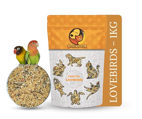Image 1 of Pouch - Love Bird Seed, 1Kg for the product Foodie Puppies Bird Food for Lovebirds