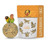Image 1 of Pouch - Love Bird Seed, 1Kg for the product Foodie Puppies Bird Food for Lovebirds