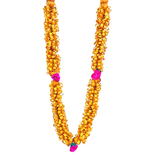 Image 2 of Sandalwood Garland- Chandan Scented Photo Frame Mala- Natural Chandan Mala - Sandalwood Mala Garland (24 Inches)
