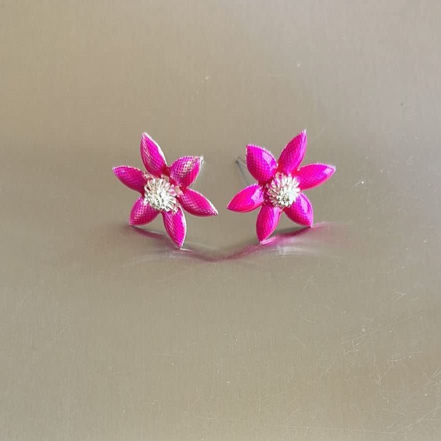 Image 2 of Dista Silvers Enamel Pink Flowers 5g (Pack of 2)